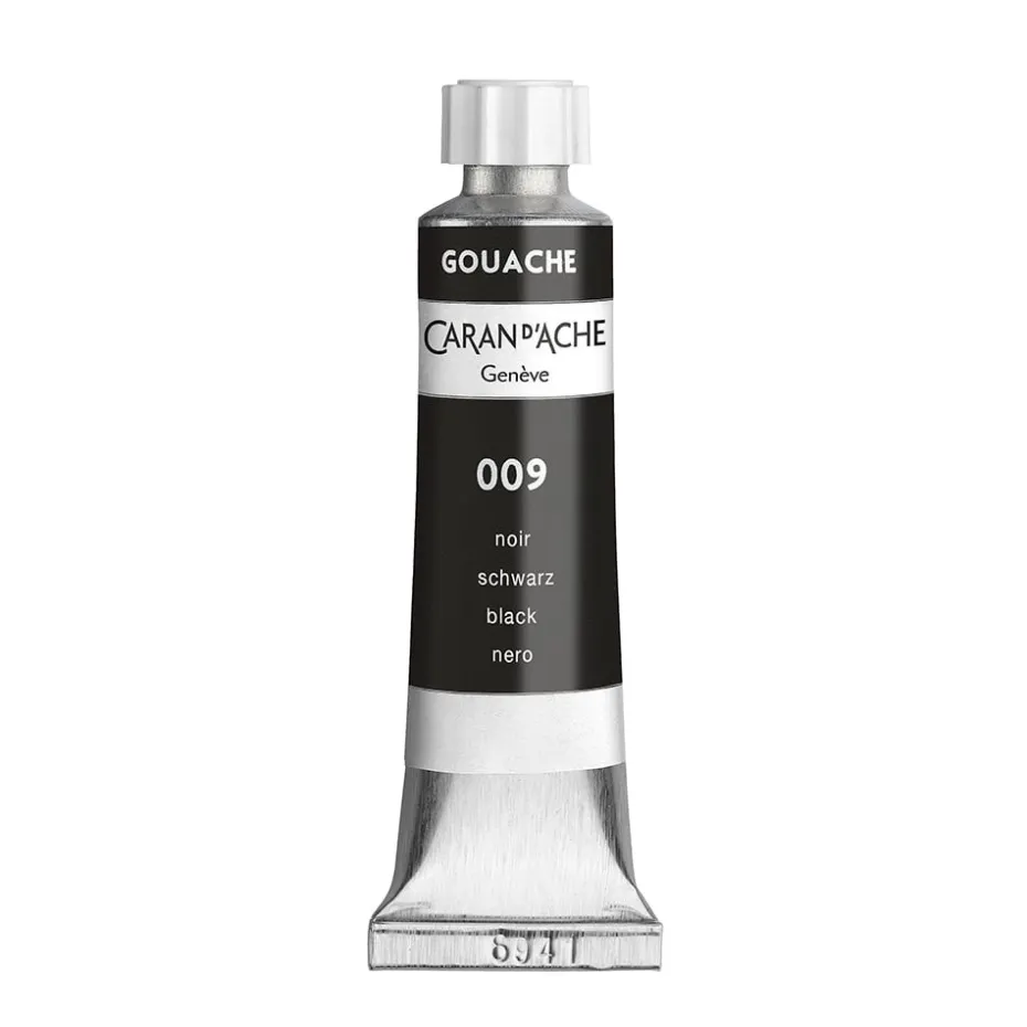 Caran d’Ache Gouache Studio Tube 10ml – Black