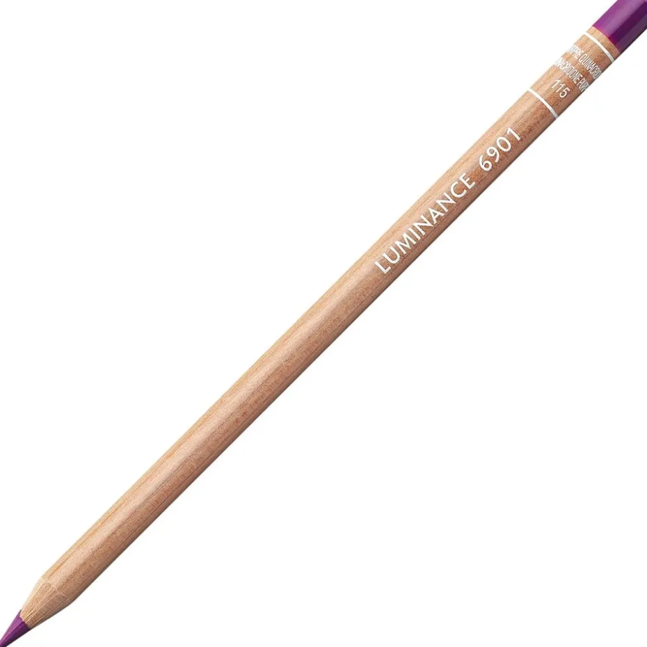 Caran d’Ache Luminance Blyant – 115 Quinacridone Purple