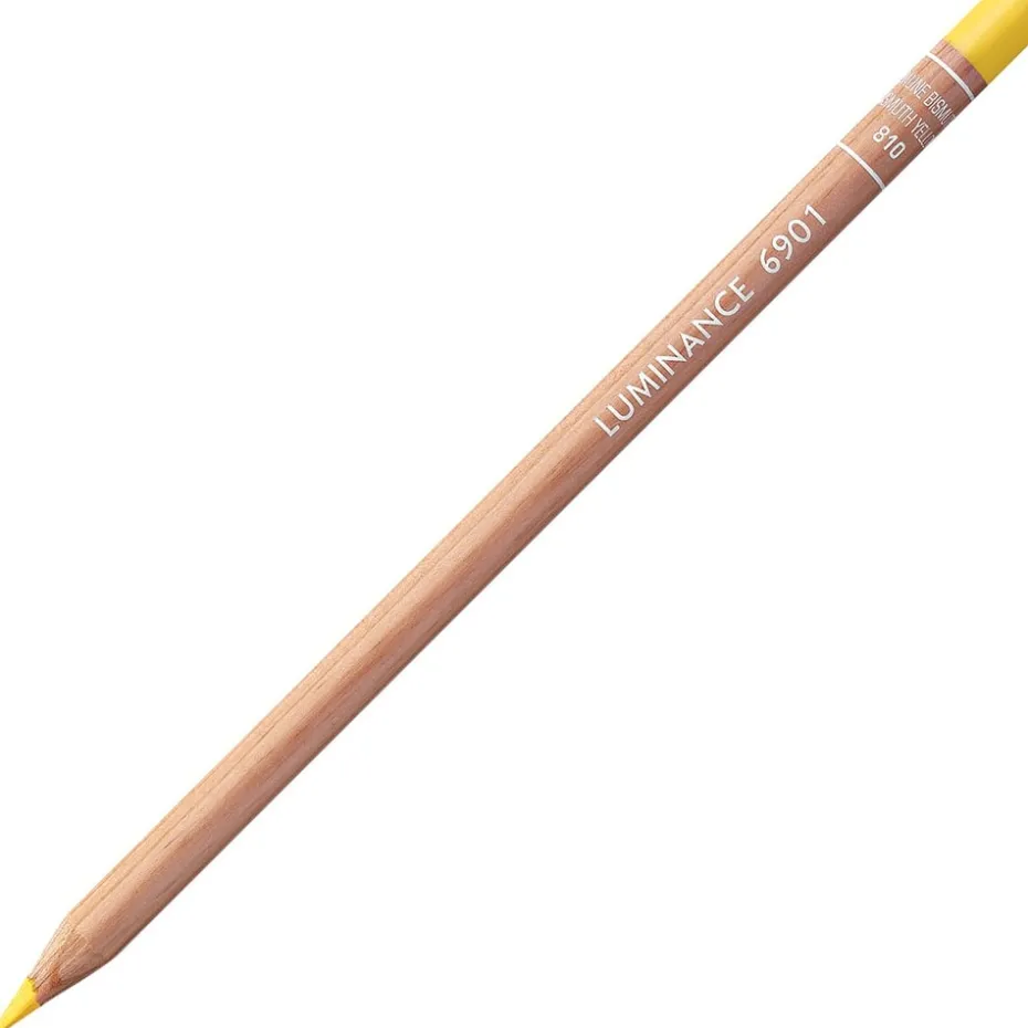 Caran d’Ache Luminance Blyant – 810 Bismuth Yellow