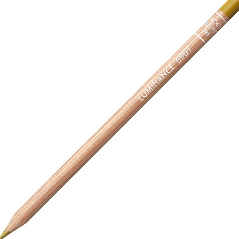 Caran d’Ache Luminance Blyant – 025 Green Ochre