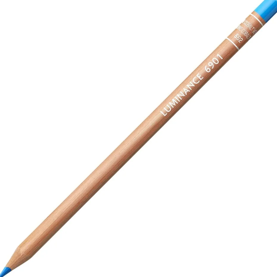 Caran d’Ache Luminance Blyant – 662 Genuine Cobalt Blue