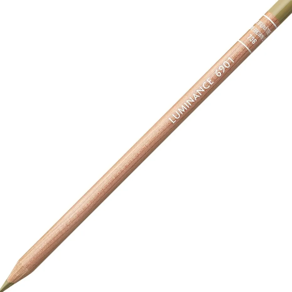 Caran d’Ache Luminance Blyant – 736 Olive Brown 50%