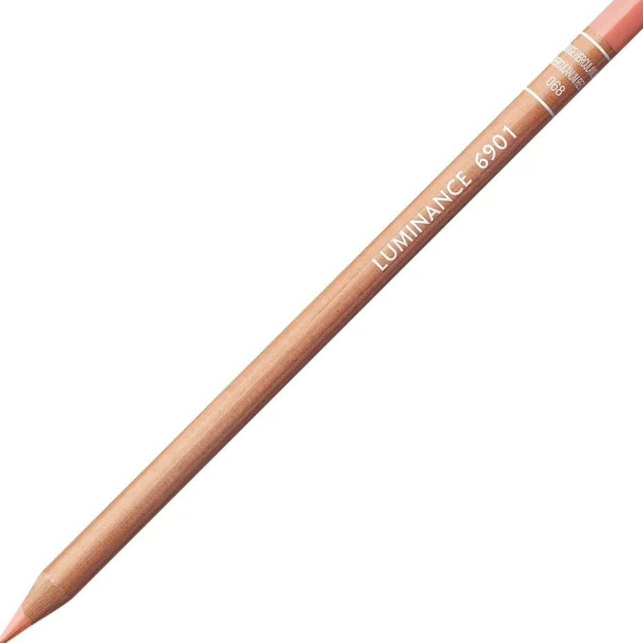 Caran d’Ache Luminance Blyant – 068 Herculanum Red