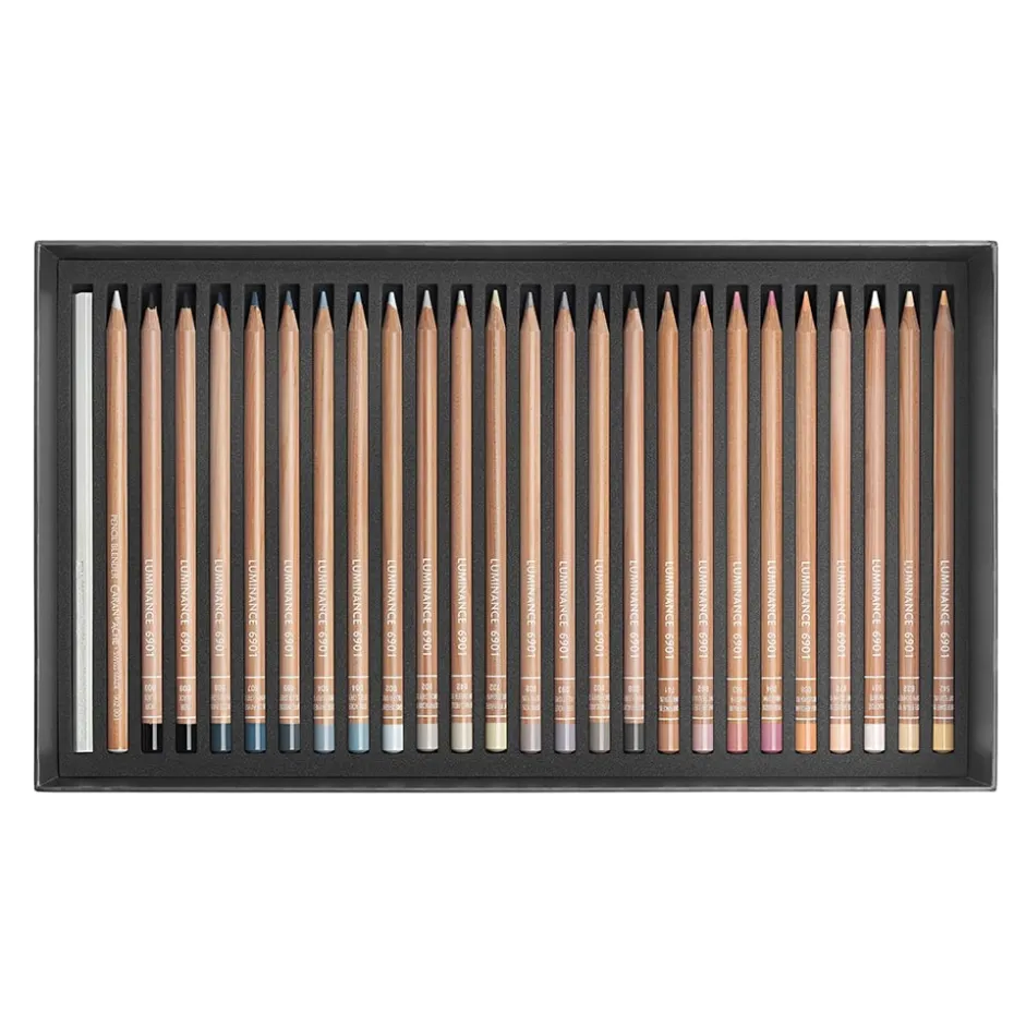 Caran d’Ache Luminance Blyant Sett – 100+2stk