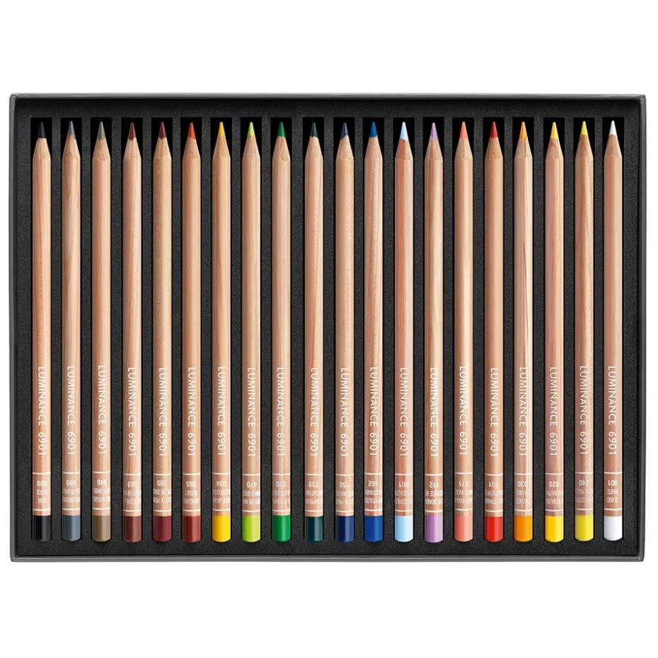 Caran d’Ache Luminance Blyant Sett – 20stk
