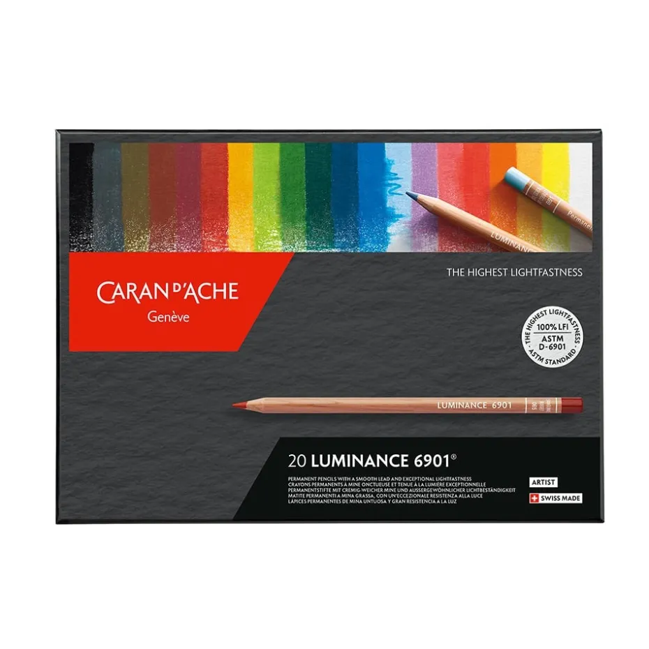Caran d’Ache Luminance Blyant Sett – 20stk