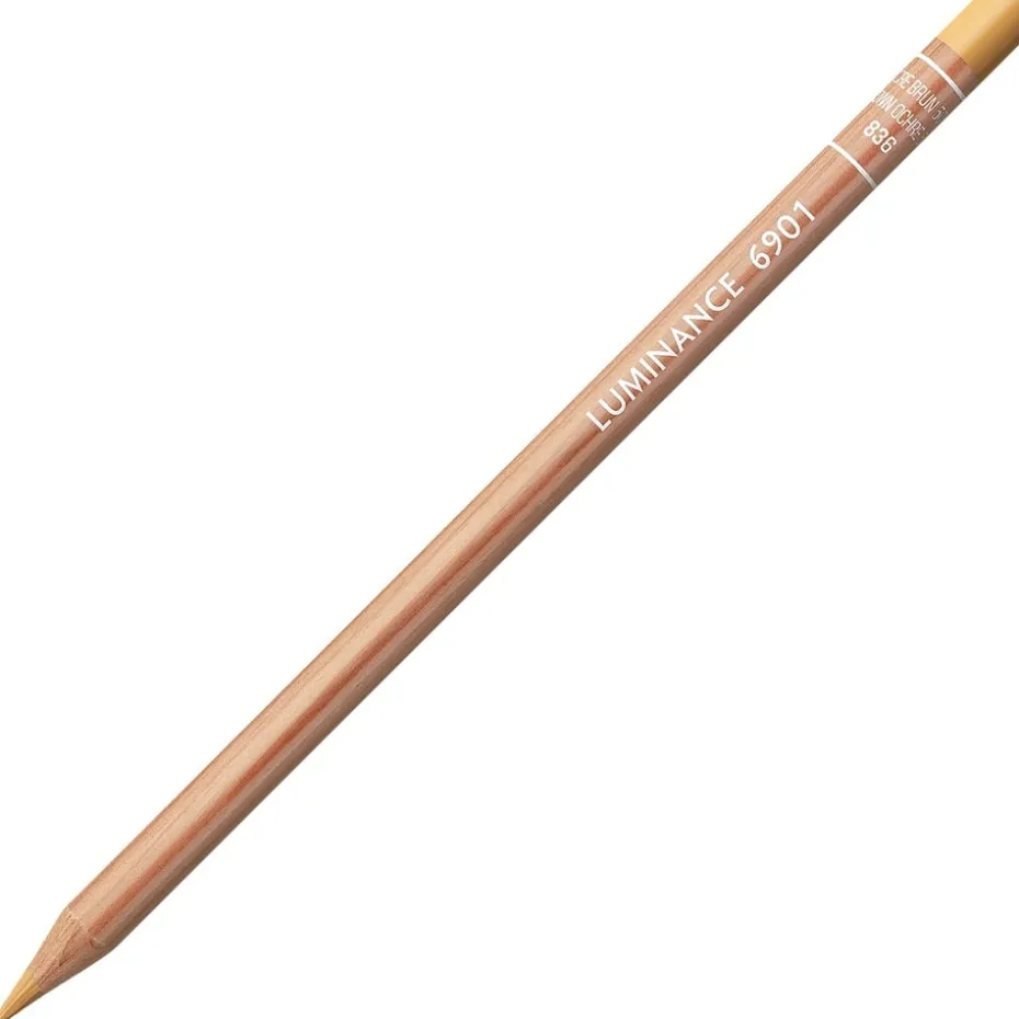 Caran d’Ache Luminance Blyant – 836 Burnt Ochre 50%