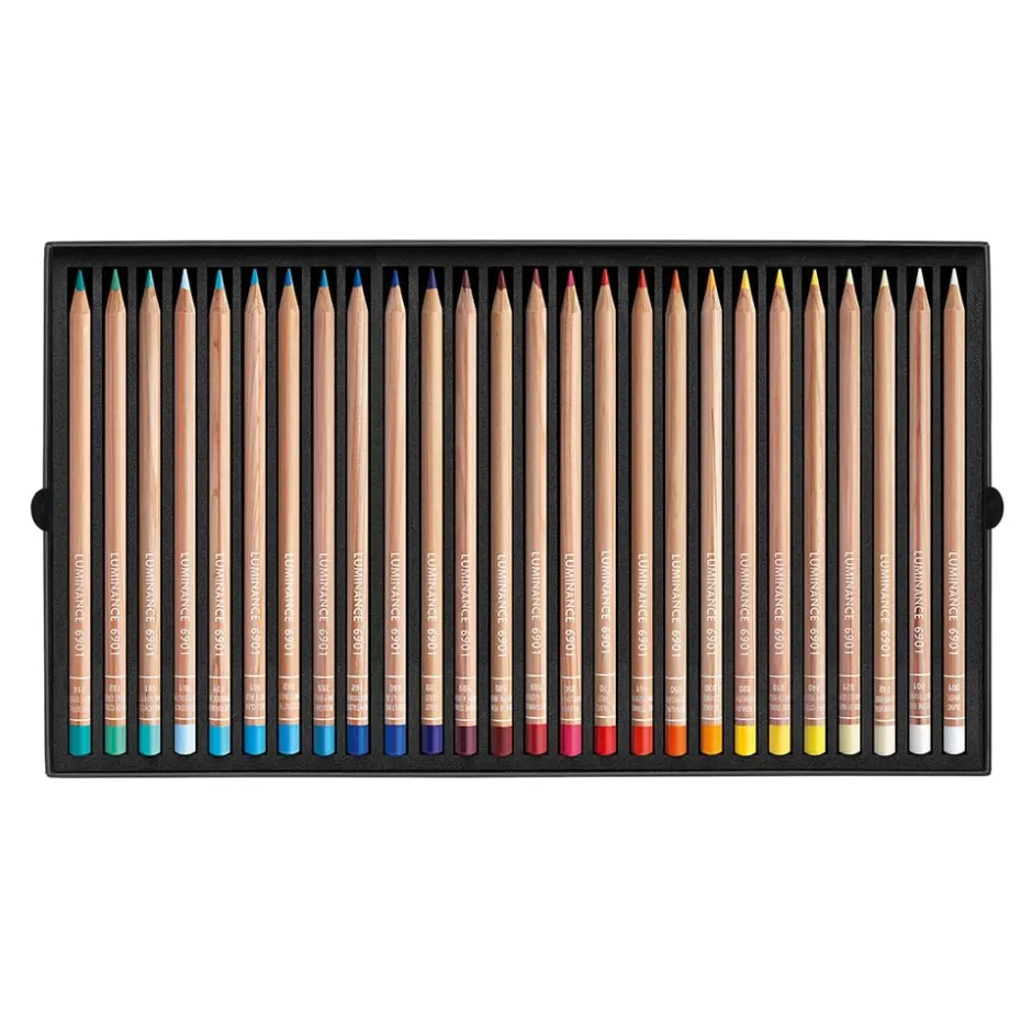 Caran d’Ache Luminance Blyant Sett – 76+2stk
