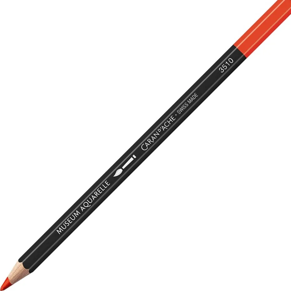 Caran d’Ache Museum Akvarellblyant – 560 Light Cadmium Red