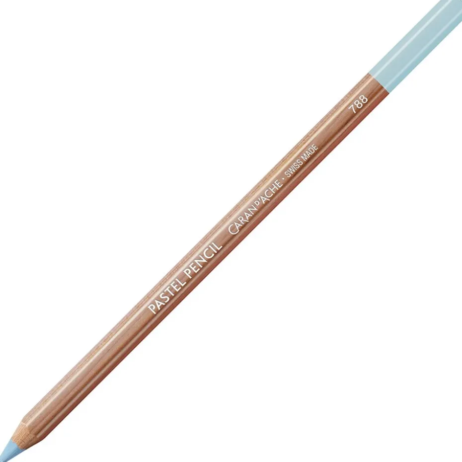 Caran d’Ache Pastellblyant – 661 Light Cobalt Blue