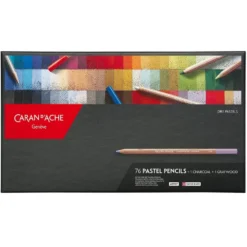Caran d’Ache Pastellblyant – Sett 76+2 farger