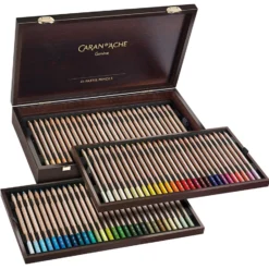 Caran d’Ache Pastellblyant – Treskrin 84 farger