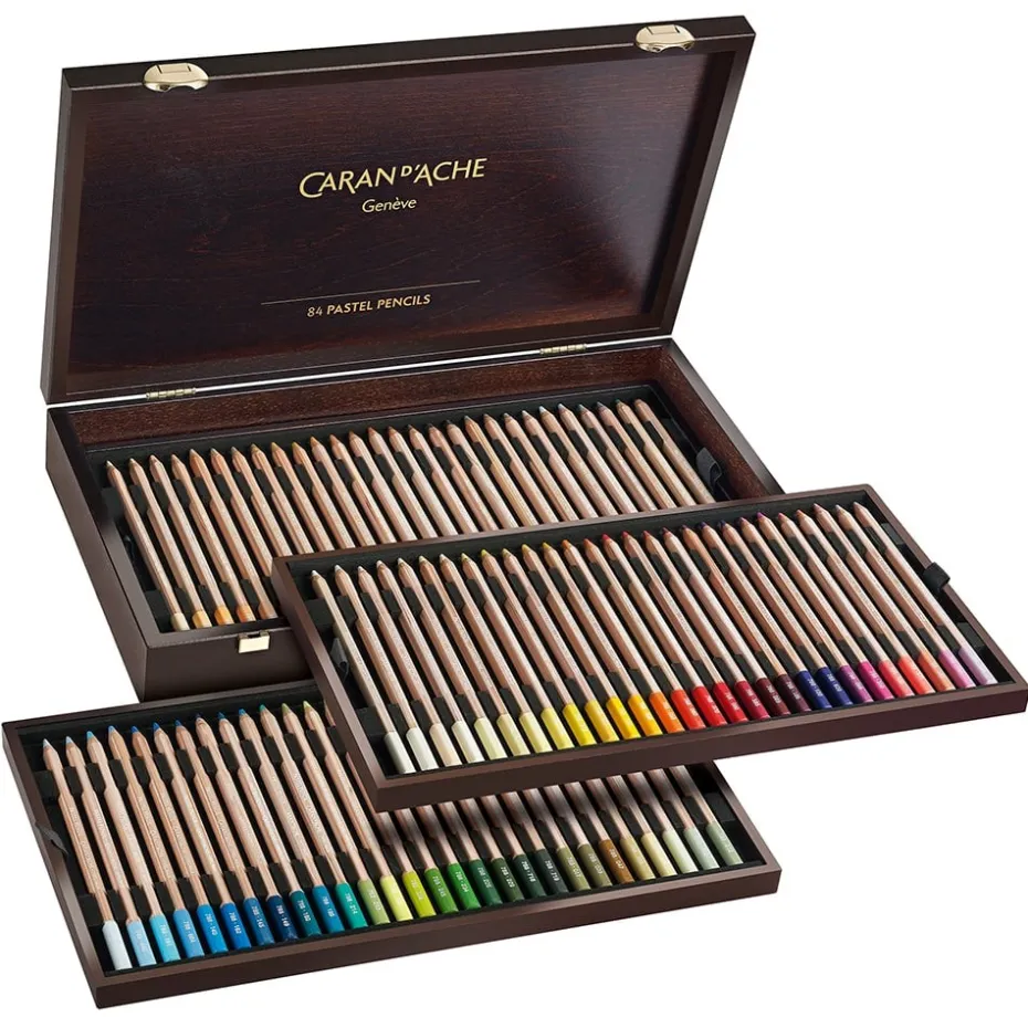 Caran d’Ache Pastellblyant – Treskrin 84 farger