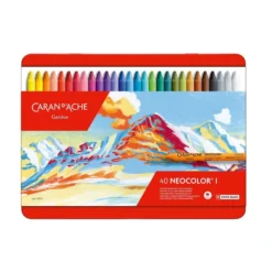 Caran d’Ache Vokskritt Neocolor I – 40stk