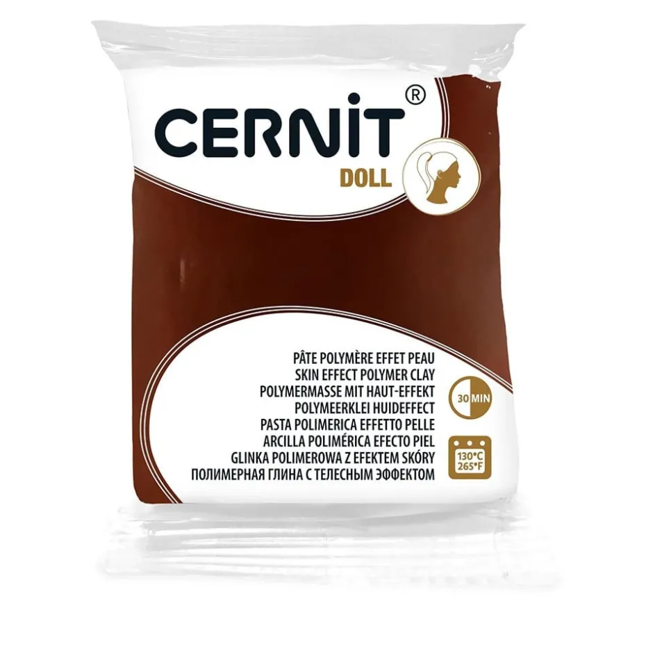 Cernit Polymerleire Doll 56g – 807 Karamell