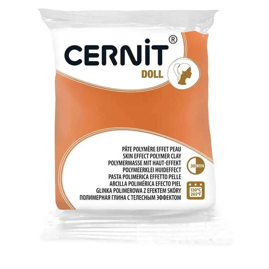 Cernit Polymerleire Doll 56g – 855 Solbrun