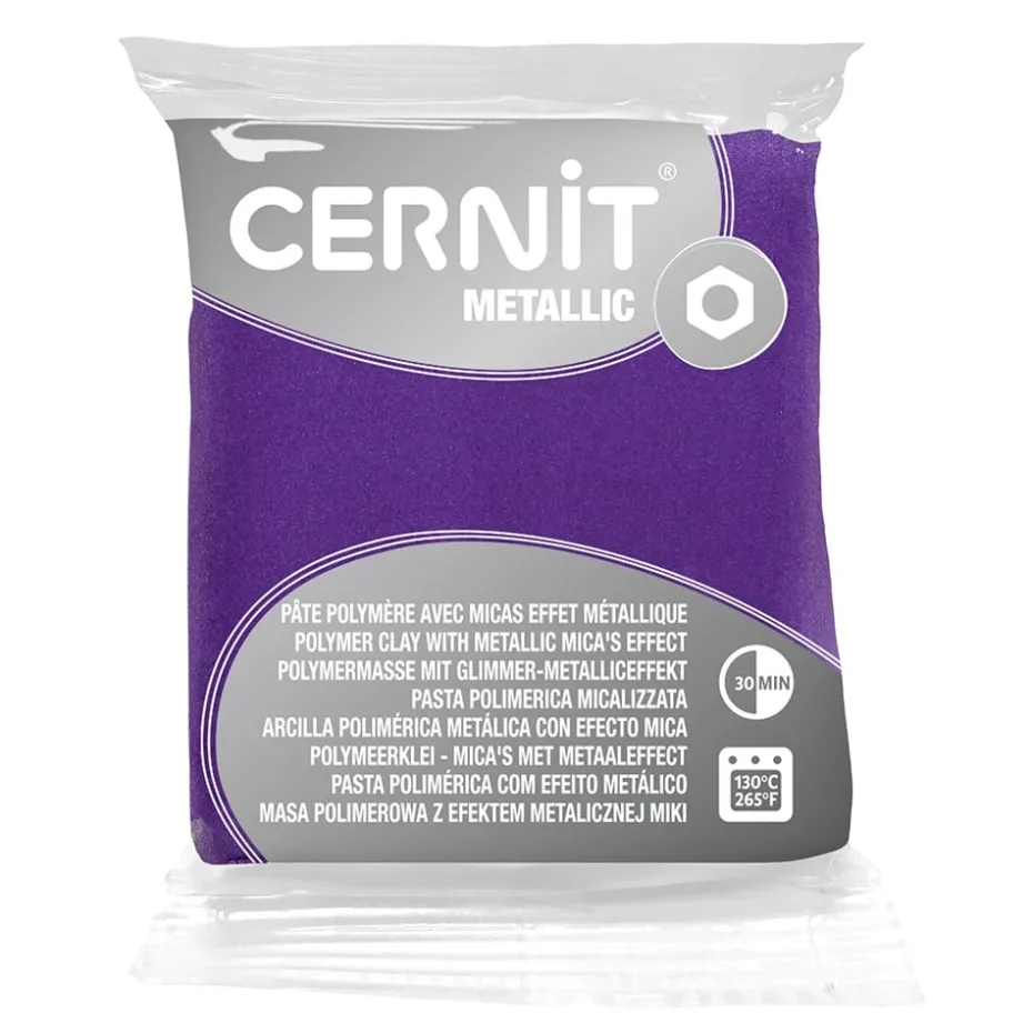 Cernit Polymerleire Metallic 56g – 900 Violet