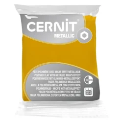 Cernit Polymerleire Metallic 56g – 700 Yellow