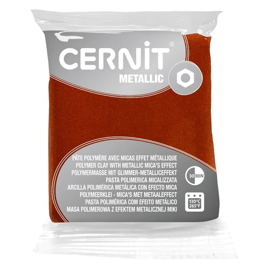 Cernit Polymerleire Metallic 56g – 058 Bronze