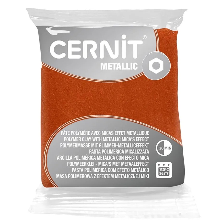 Cernit Polymerleire Metallic 56g – 775 Rust