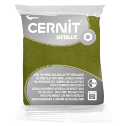 Cernit Polymerleire Metallic 56g – 051 Green Gold