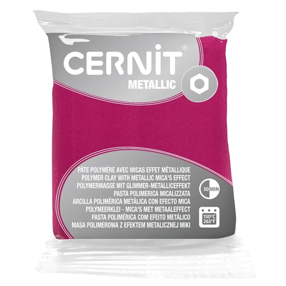 Cernit Polymerleire Metallic 56g – 460 Magenta