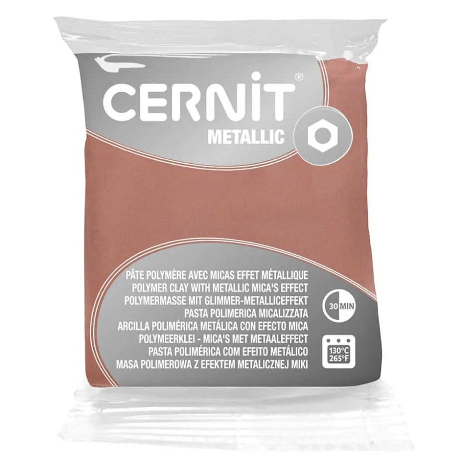 Cernit Polymerleire Metallic 56g – 052 Pink Gold