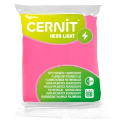 Cernit Polymerleire Neon Light 56g – 922 Rosa