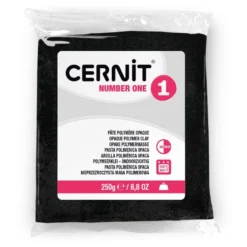 Cernit Polymerleire Number One 250g – 100 Sort