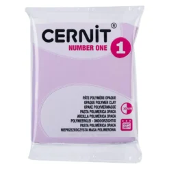 Cernit Polymerleire Number One 56g – 932 Pastell lilla