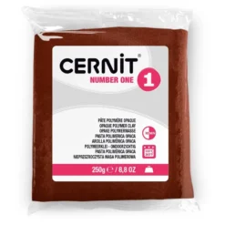 Cernit Polymerleire Number One 250g – 800 Brun