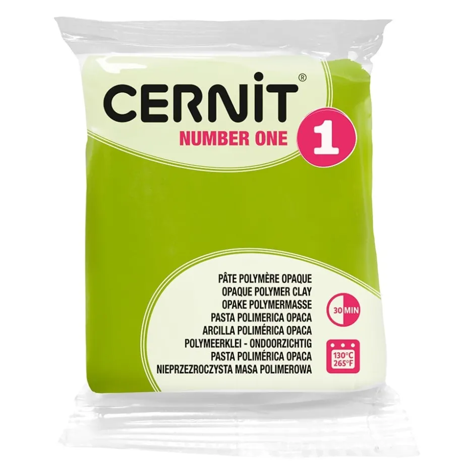Cernit Polymerleire Number One 56g – 601 Lime
