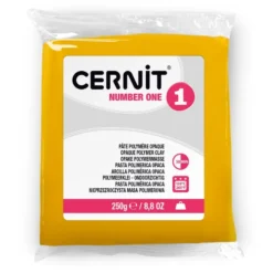 Cernit Polymerleire Number One 250g – 700 Gul
