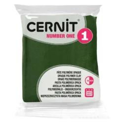 Cernit Polymerleire Number One 56g – 645 Oliven