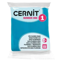 Cernit Polymerleire Number One 56g – 280 Turkisblå