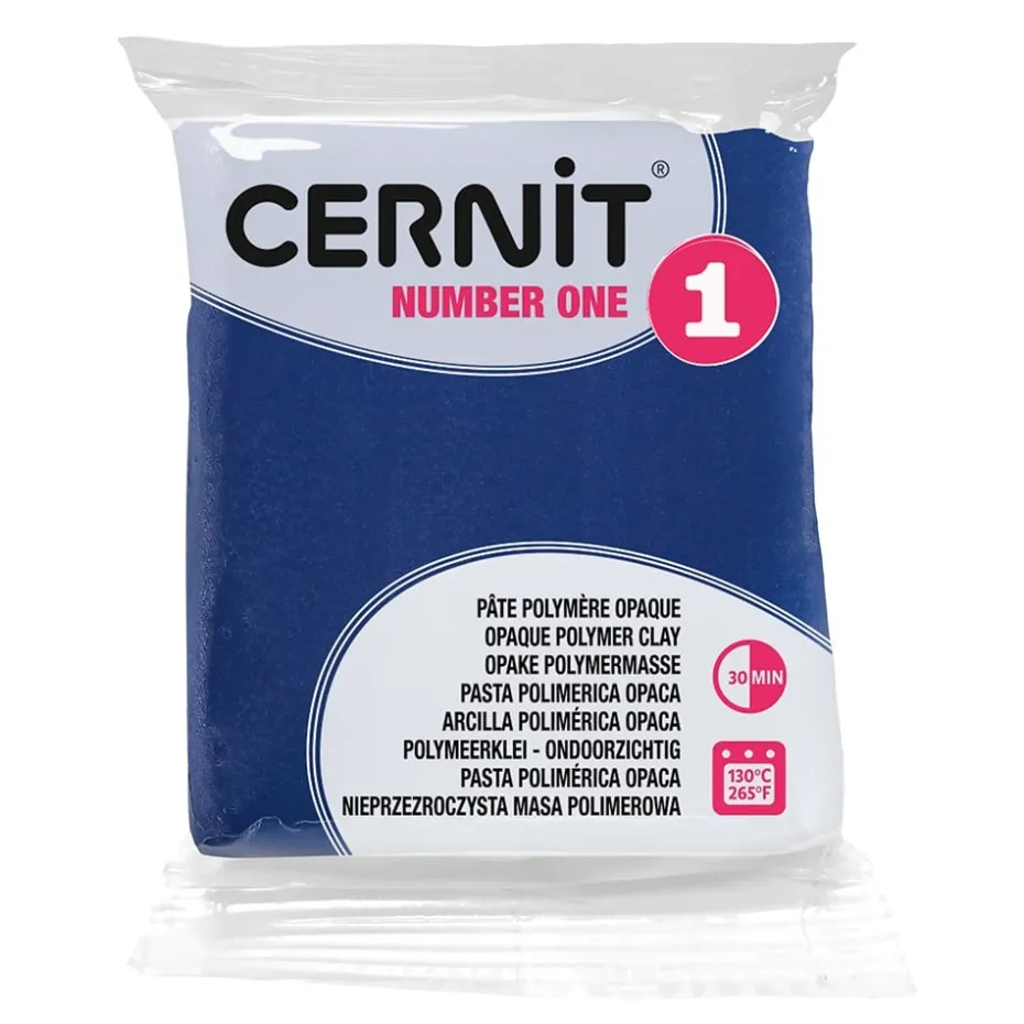 Cernit Polymerleire Number One 56g – 246 Marineblå