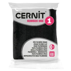 Cernit Polymerleire Number One 56g – 100 Sort