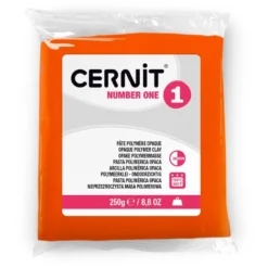 Cernit Polymerleire Number One 250g – 752 Orange