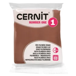 Cernit Polymerleire Number One 56g – 812 Gråbrun