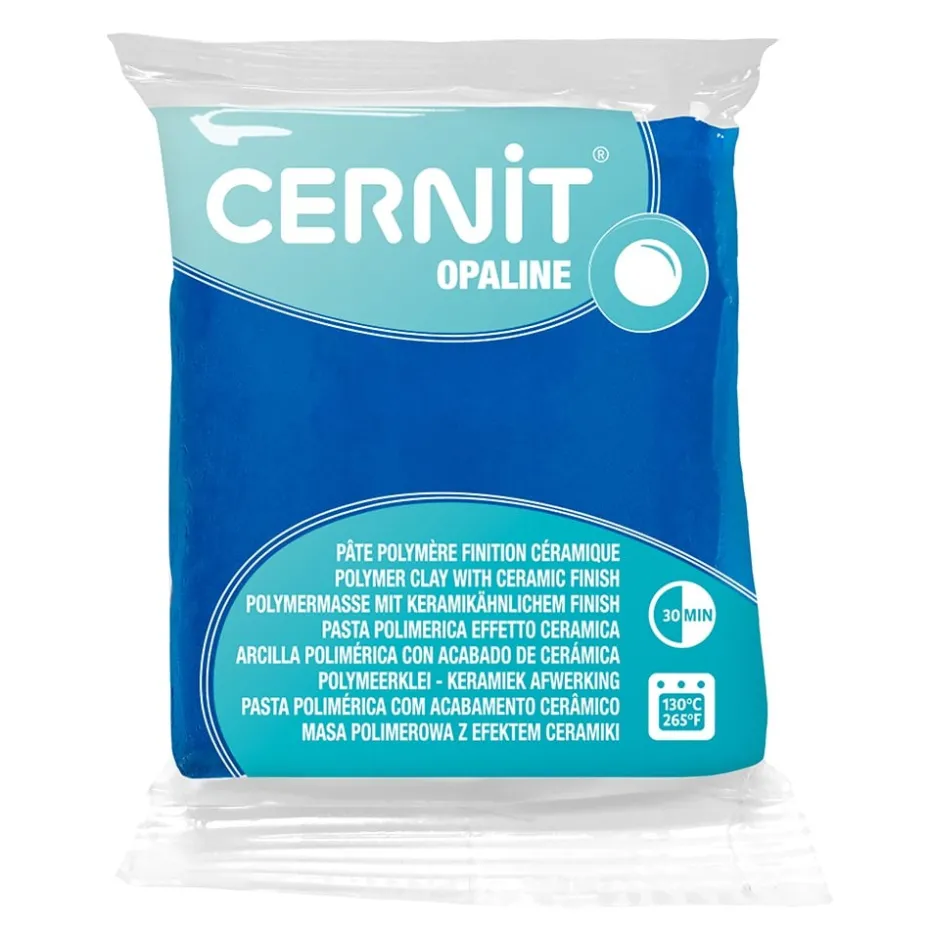 Cernit Polymerleire Opaline 56g – 261 Primary Blue