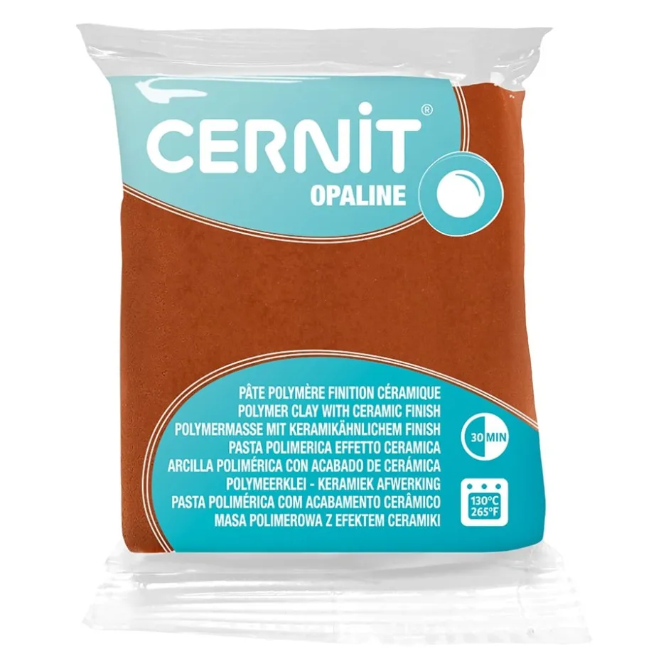 Cernit Polymerleire Opaline 56g – 807 Caramel