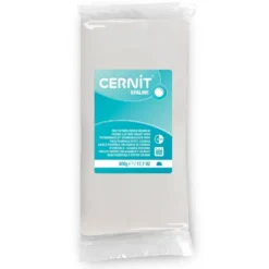 Cernit Polymerleire Opaline 500g – 010 Hvit