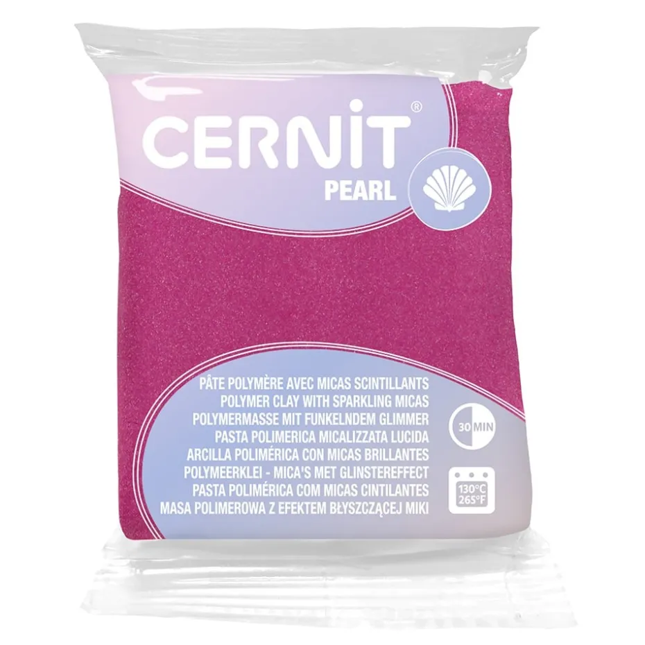 Cernit Polymerleire Pearl 56g – 460 Magenta
