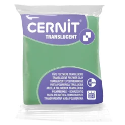 Cernit Polymerleire Translucent 56g – 605 Lime