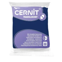 Cernit Polymerleire Translucent 56g – Myrtille