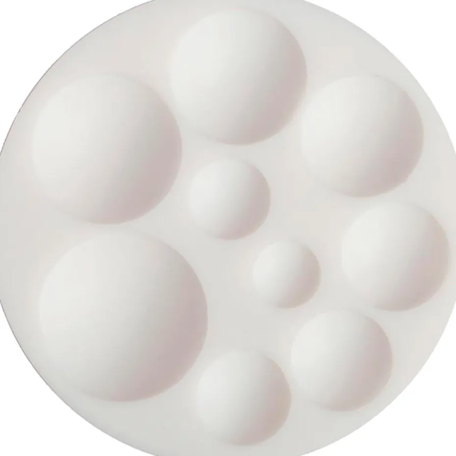 Cernit Silikonform Ø:7cm – Cabachons rund