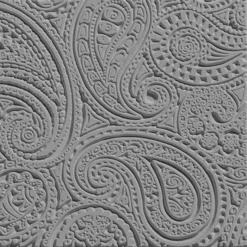 Cernit Texture Plate – Strukturplate 9x9cm – Paisley