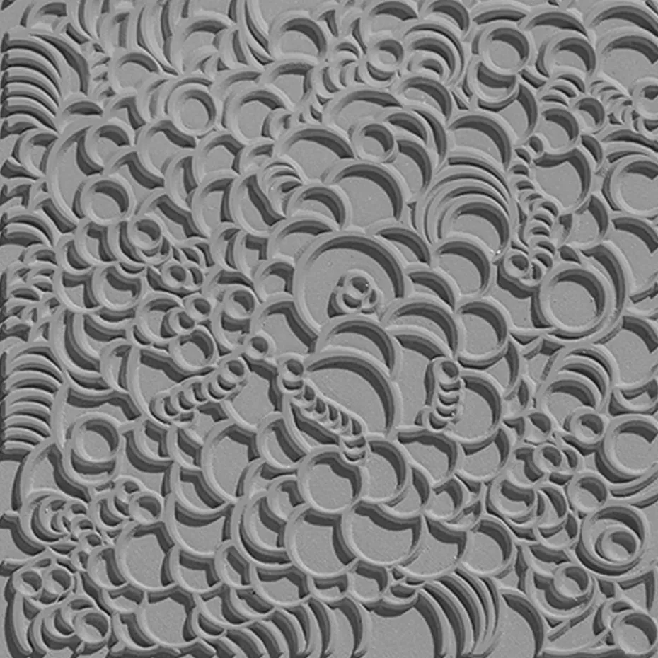 Cernit Texture Plate – Strukturplate 9x9cm – Bubbles
