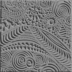 Cernit Texture Plate – Strukturplate 9x9cm – Freestyle