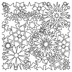 Cernit Texture Plate – Strukturplate 9x9cm – Constellation